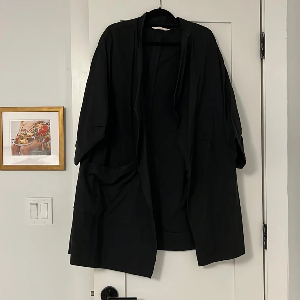 Elizabeth Suzann black canvas jacket - Picture 2 of 4